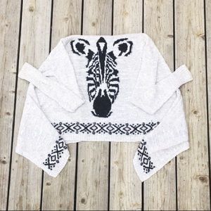 Hollister Zebra Cardigan